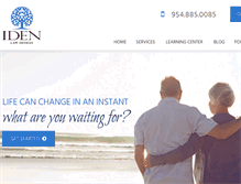 Tablet Screenshot of idenlaw.com